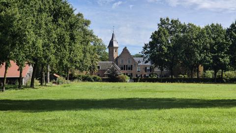 Je ziet de geschiedenis in de verte